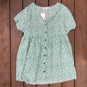 Petal and Pup Tallyn Dress in blue